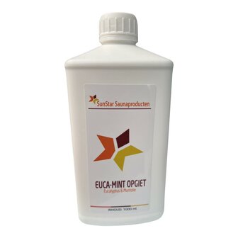 SunStar Sauna opgiet eucalyptus/muntolie, 1 liter