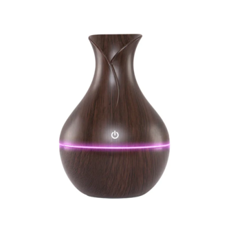 Aroma diffuser - Donker hout - 130 ml