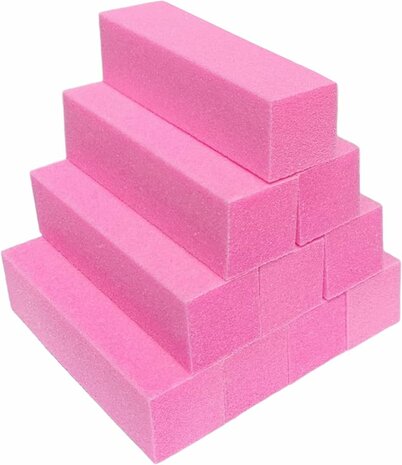 Blokvijl roze verpakt per 10 stuks