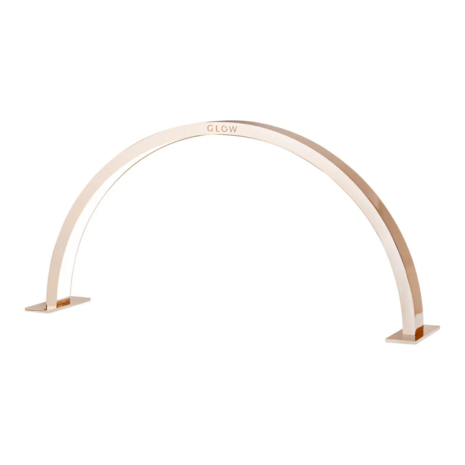 GLOW ARCHE 2 - Half-Moon manicurelamp - 582 LED. Tafelmodel - Rose Gold