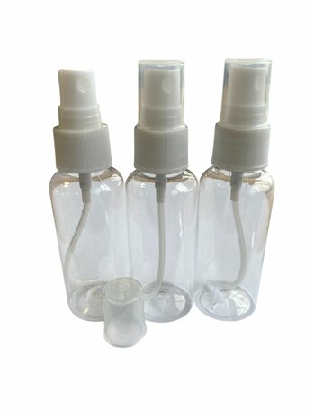 Spray flesje 50 ml 3 stuks